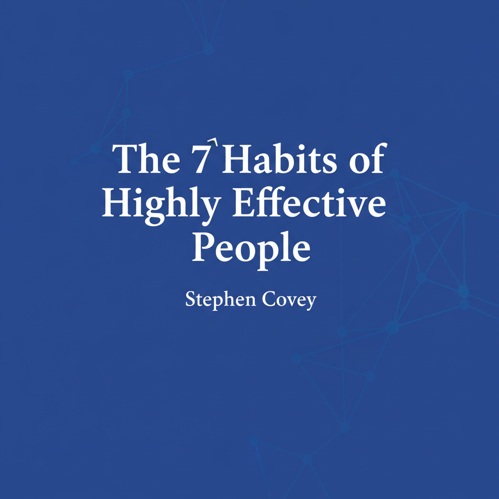 The 7 Habits of Highly Effective People