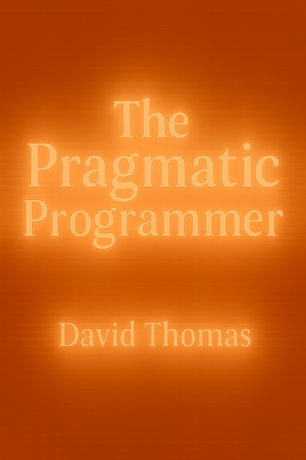 The Pragmatic Programmer