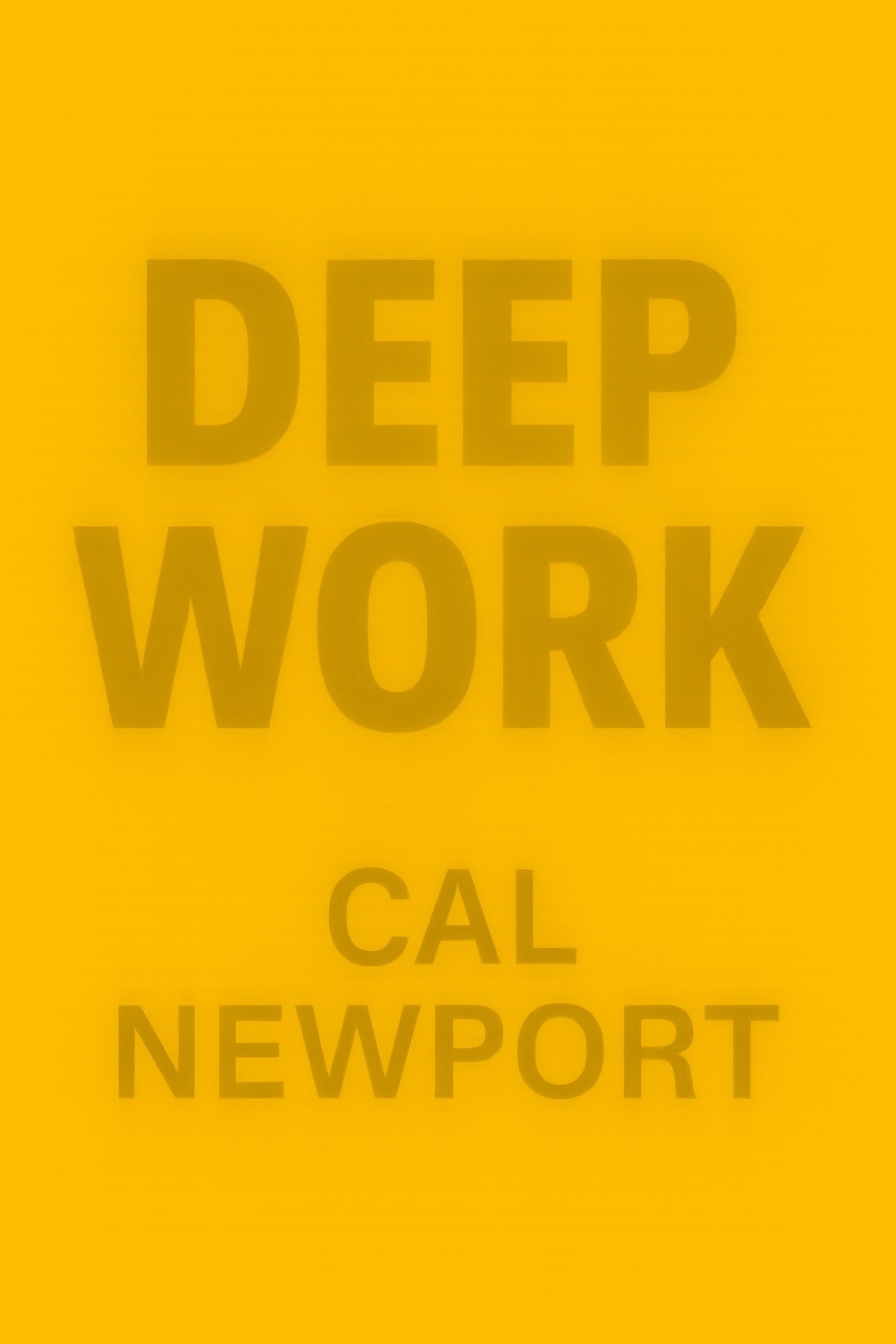 Deep Work