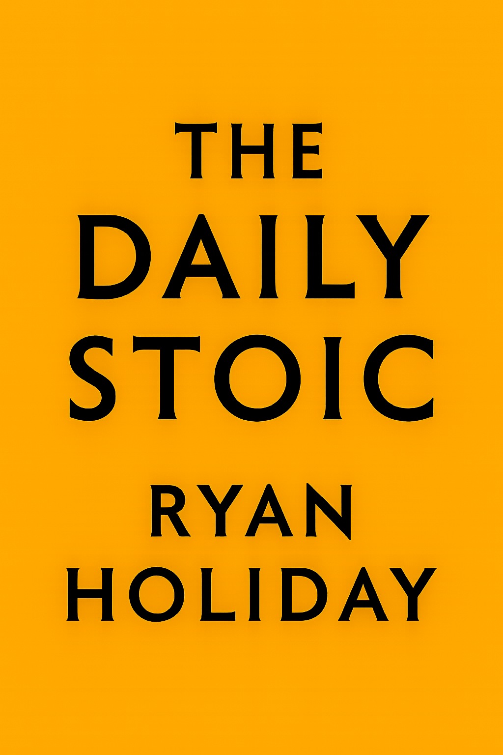 The Daily Stoic