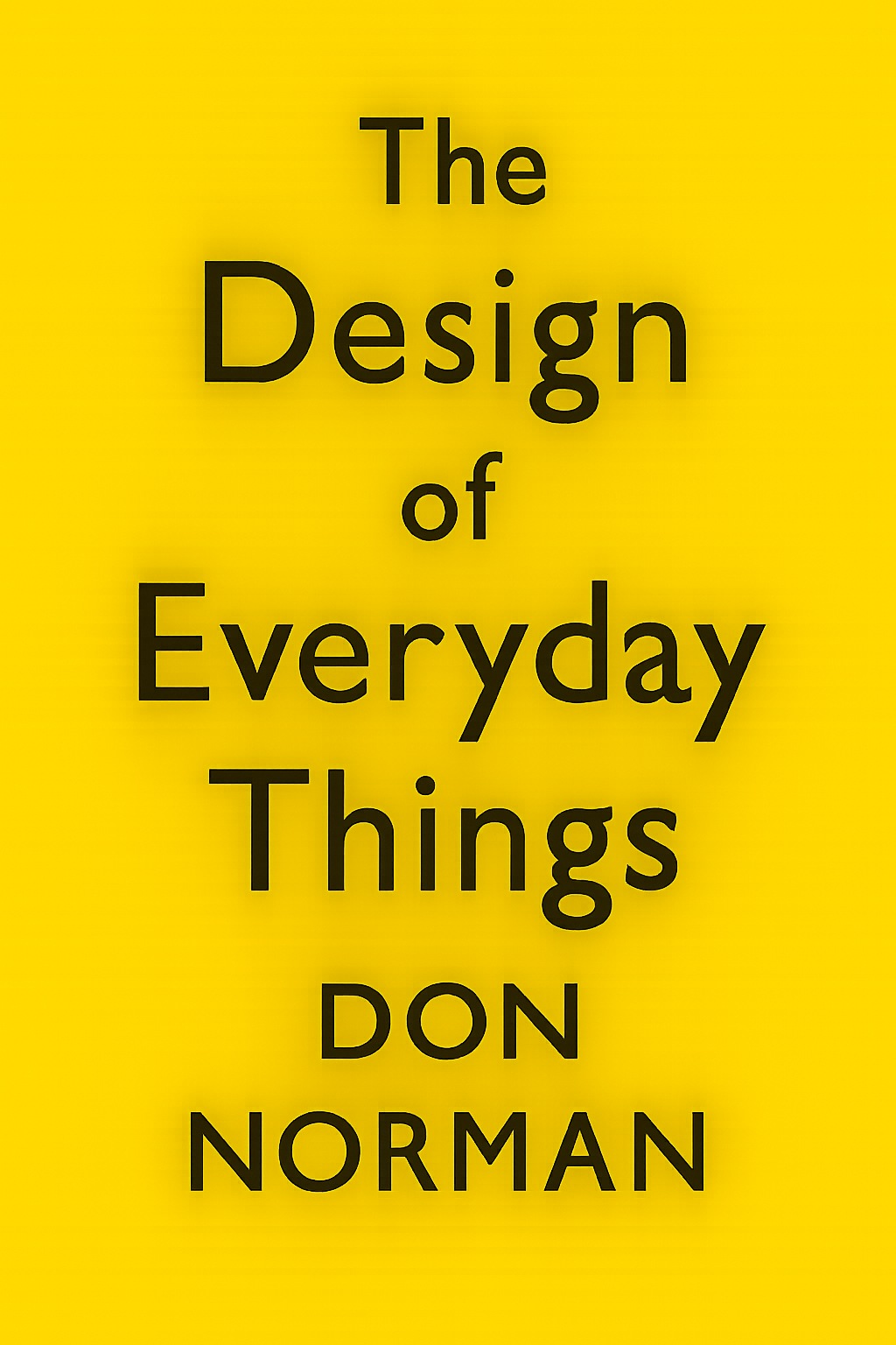 The Design of Everyday Things