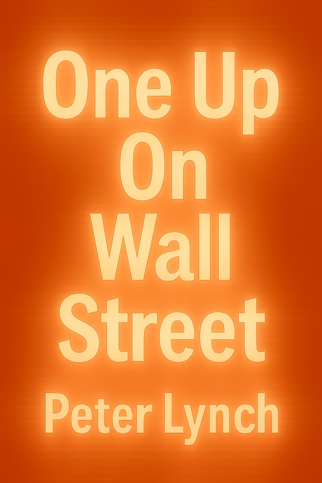 One Up On Wall Street