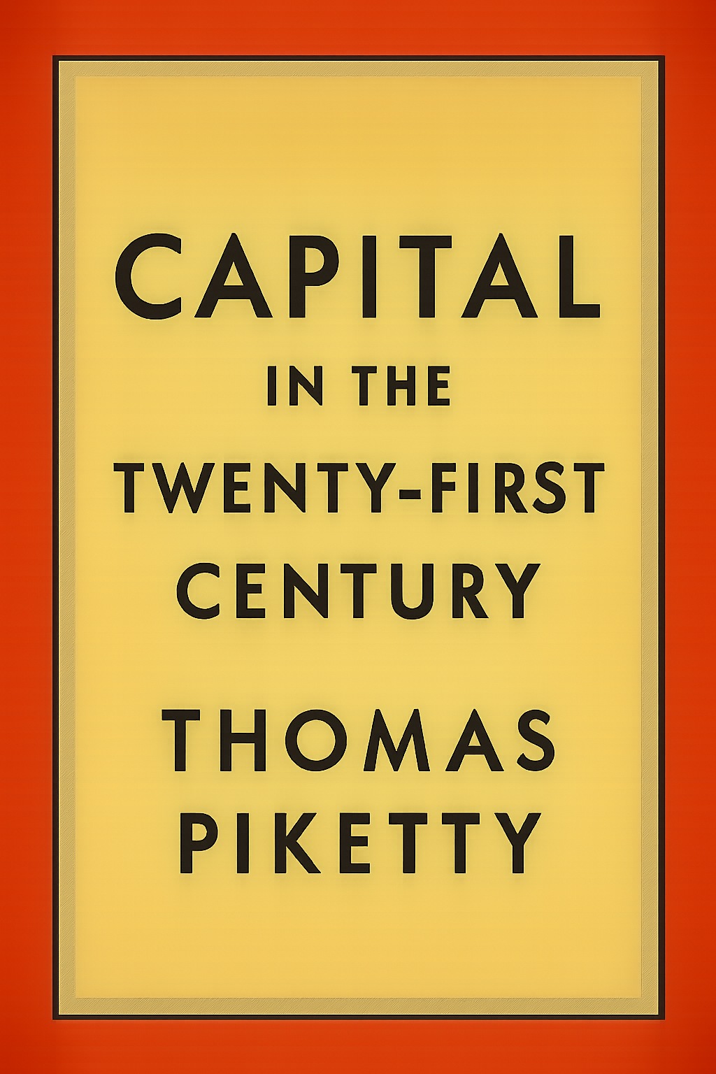 Capital in the Twenty-First Century