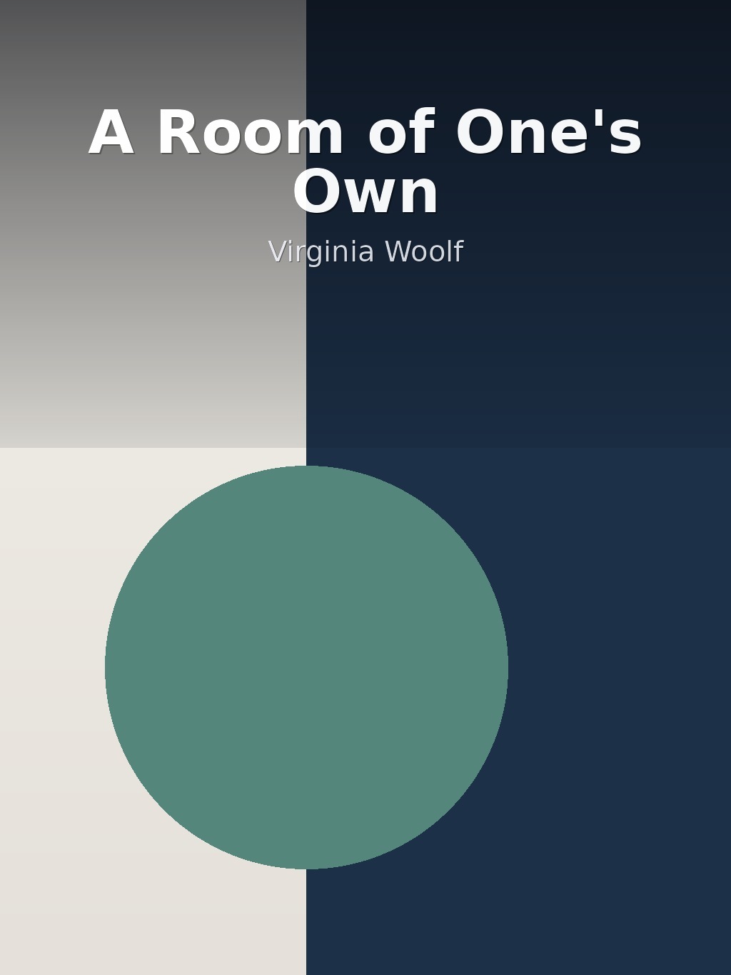 A Room of One's Own by Virginia Woolf book cover