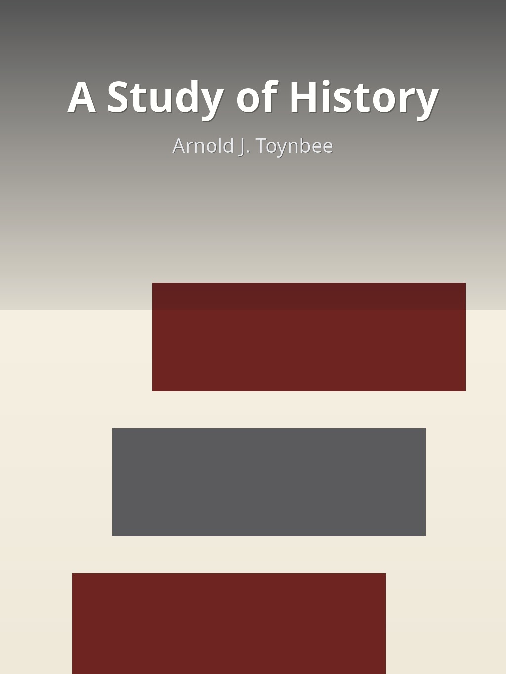 A Study of History by Arnold J. Toynbee book cover