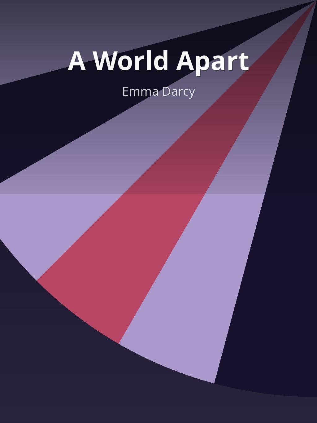 A World Apart by Emma Darcy book cover