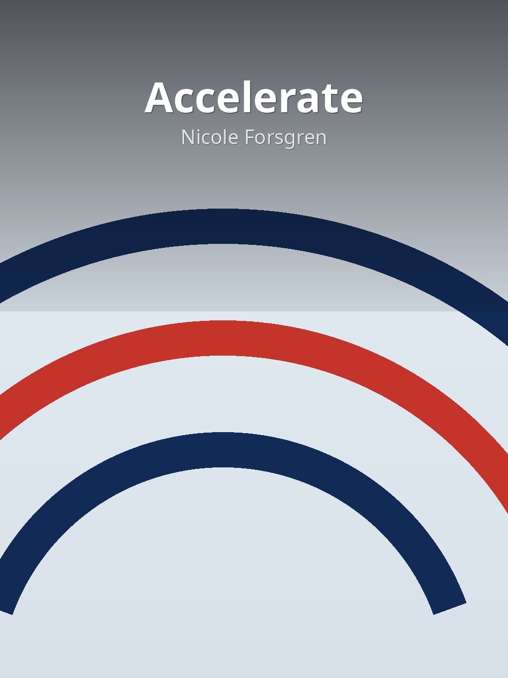 Accelerate by Nicole Forsgren book cover