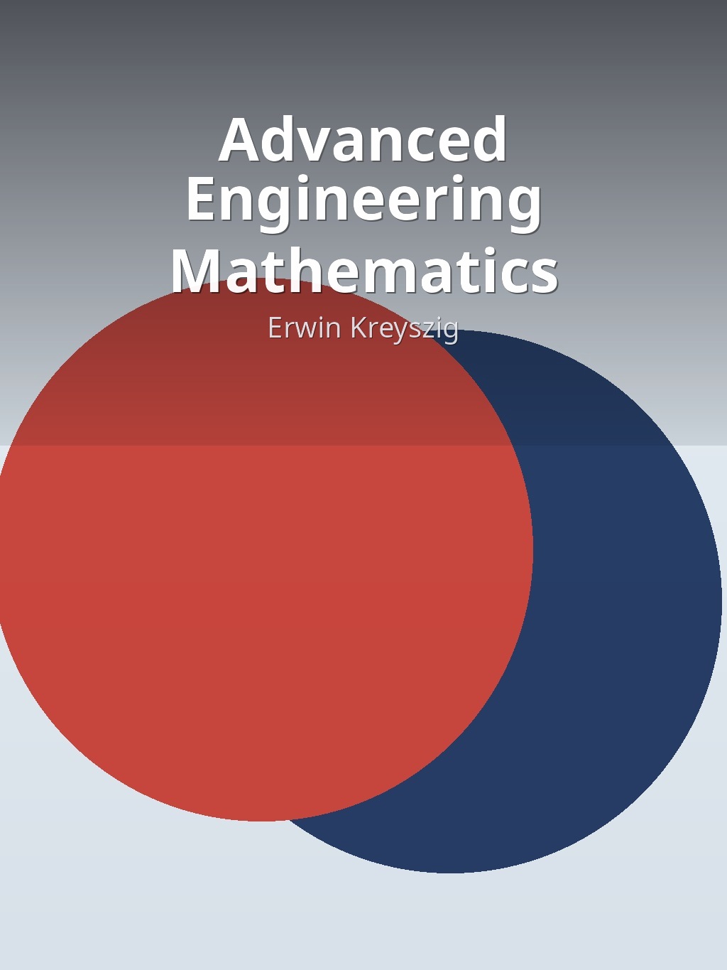 Advanced Engineering Mathematics by Erwin Kreyszig book cover