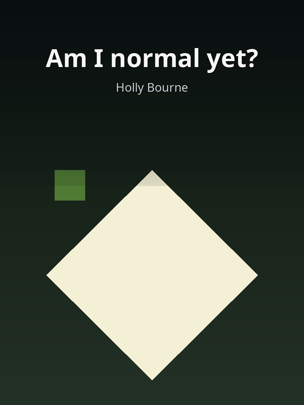 Am I normal yet? by Holly Bourne book cover