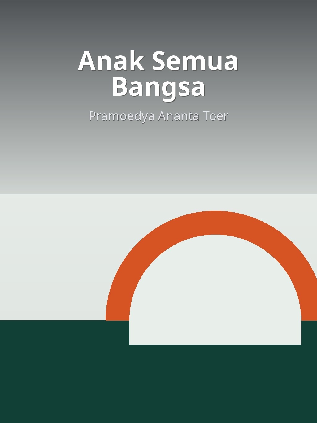 Anak Semua Bangsa by Pramoedya Ananta Toer book cover