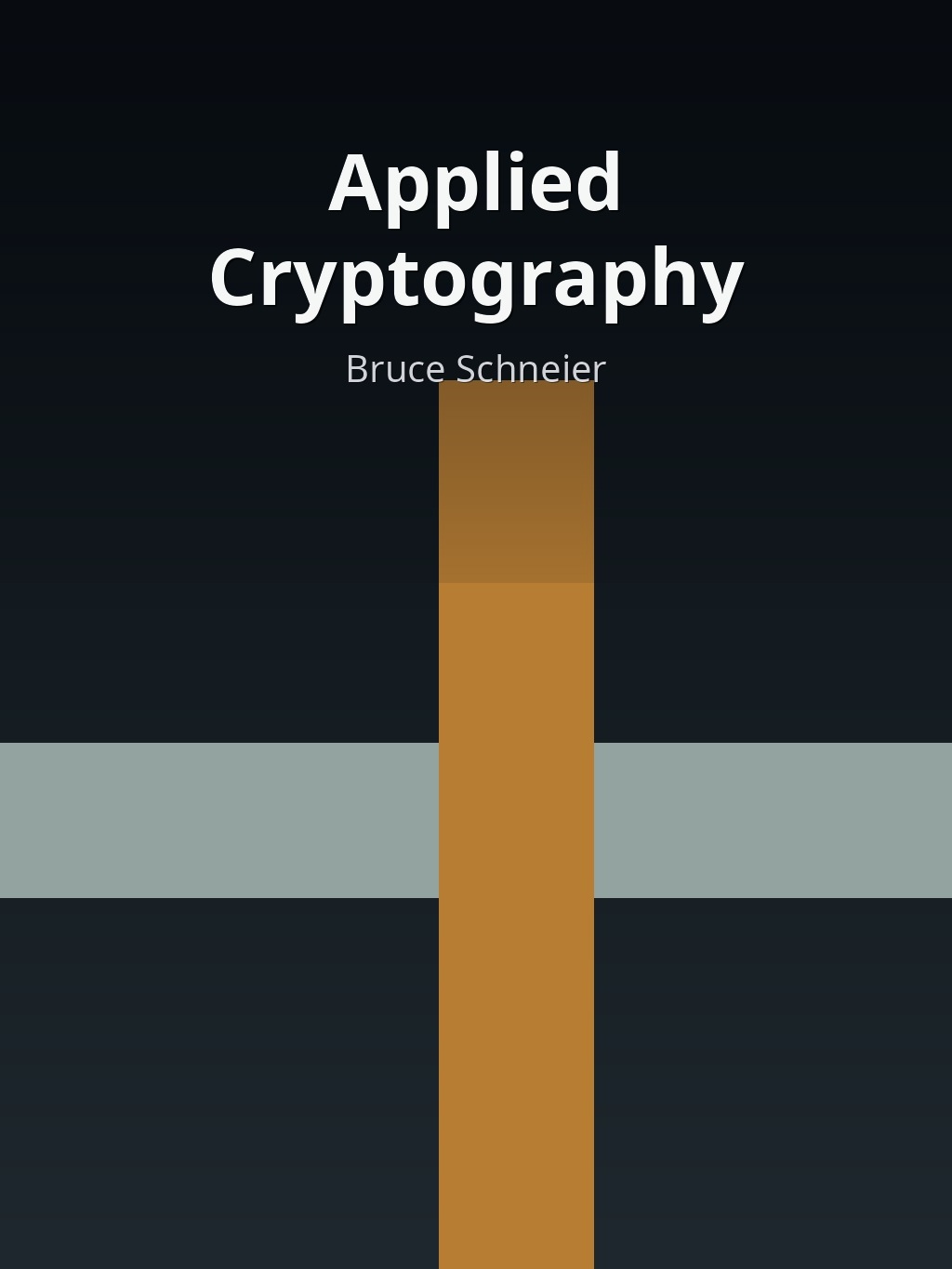 Applied Cryptography by Bruce Schneier book cover