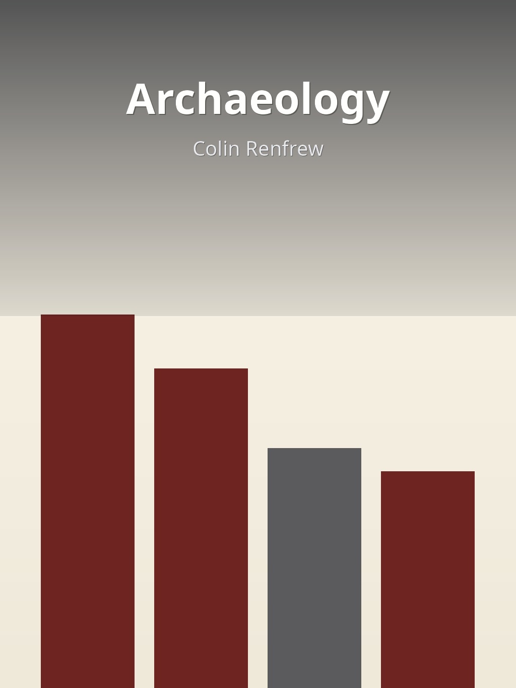 Archaeology by Colin Renfrew book cover