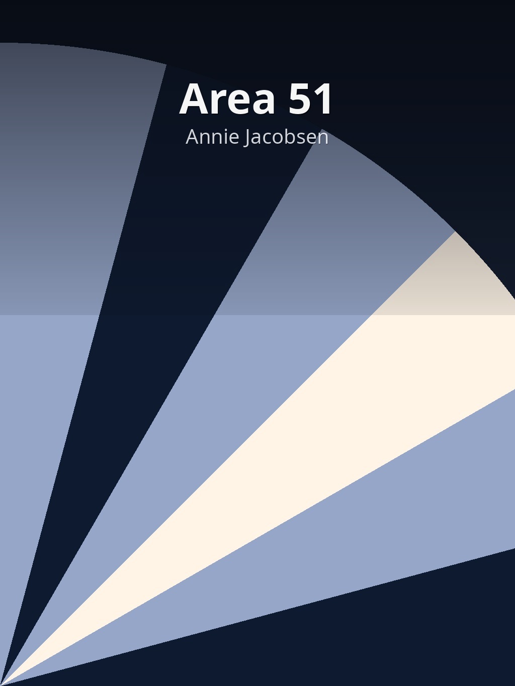 Area 51 by Annie Jacobsen book cover