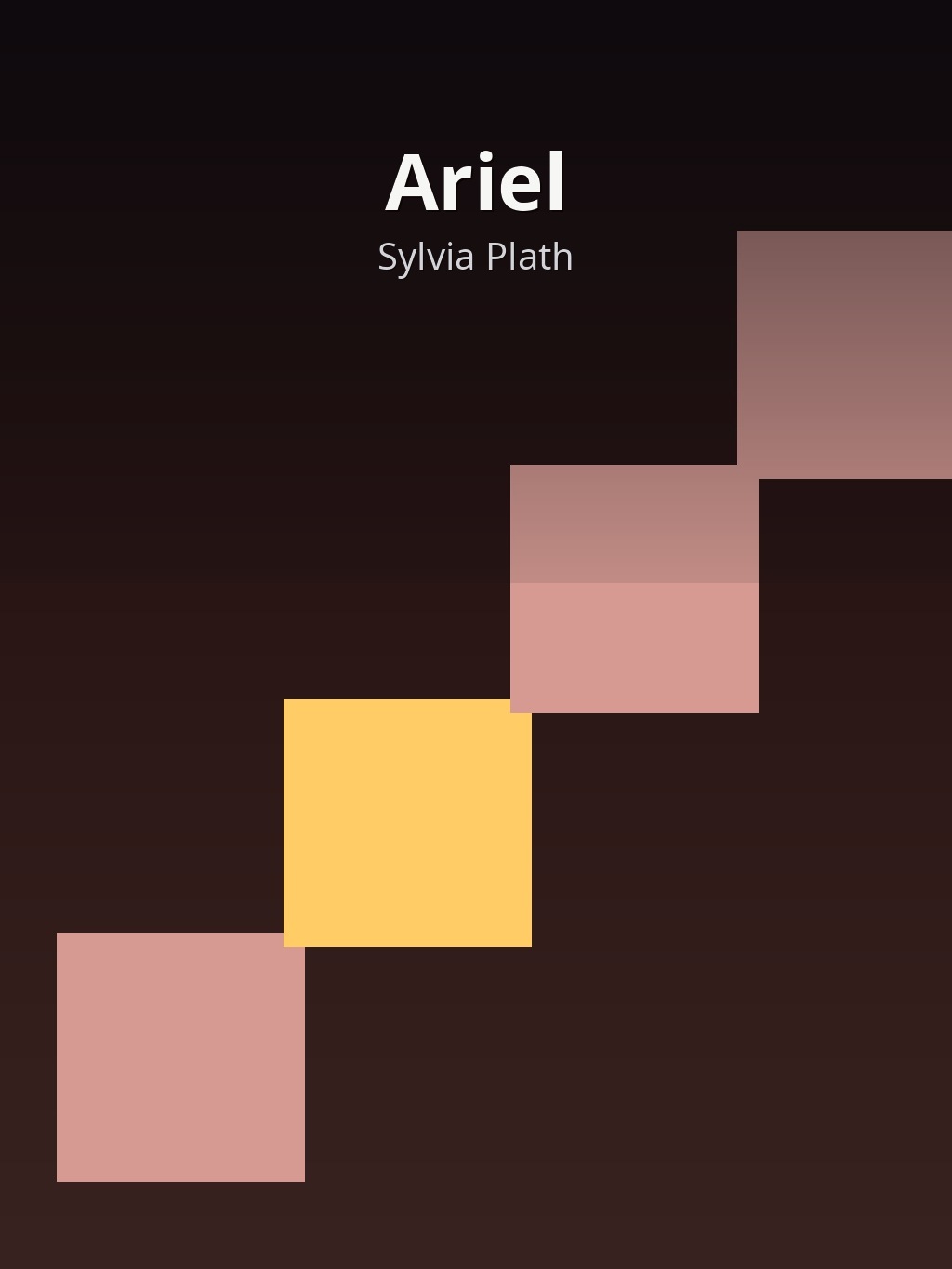 Ariel by Sylvia Plath book cover