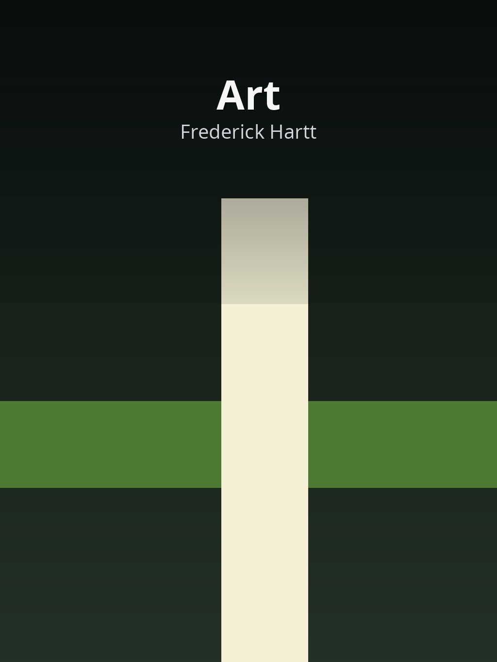 Art by Frederick Hartt book cover