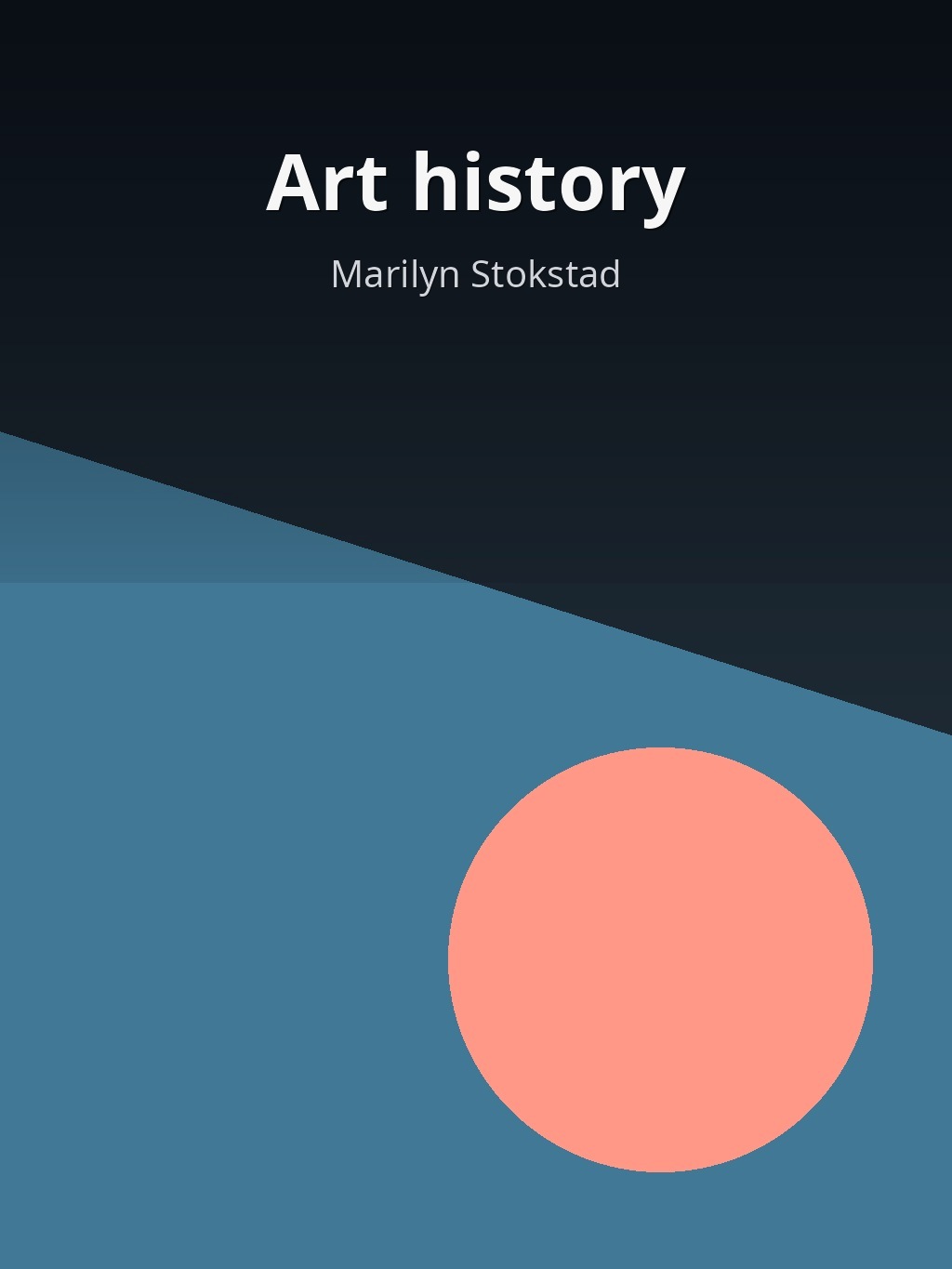 Art history by Marilyn Stokstad book cover