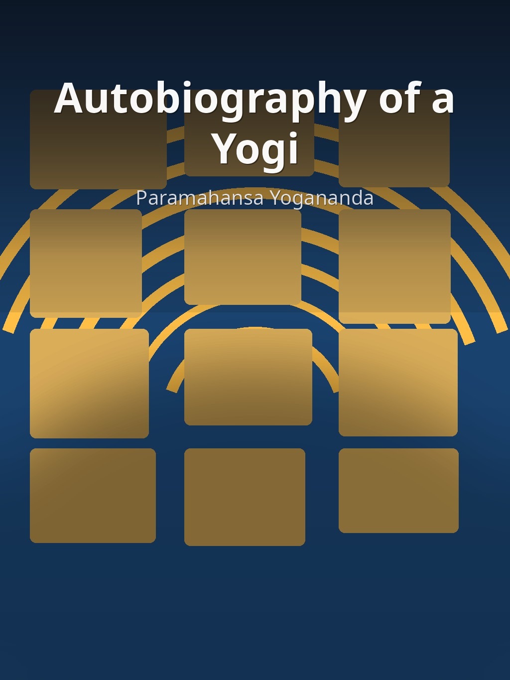 Autobiography of a Yogi by Paramahansa Yogananda book cover