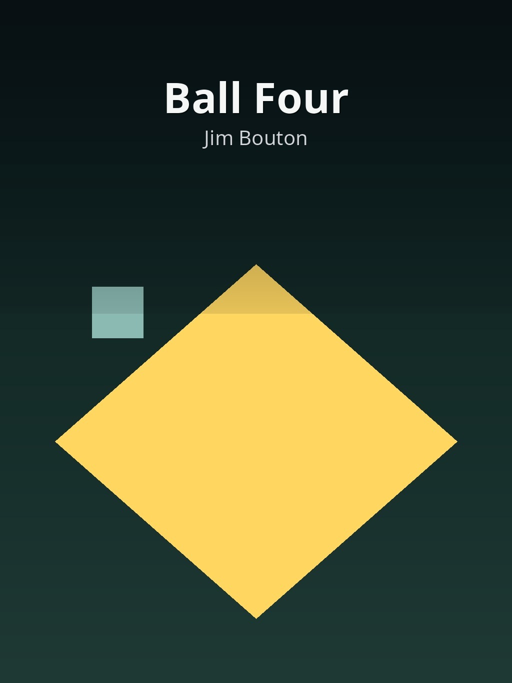 Ball Four by Jim Bouton book cover