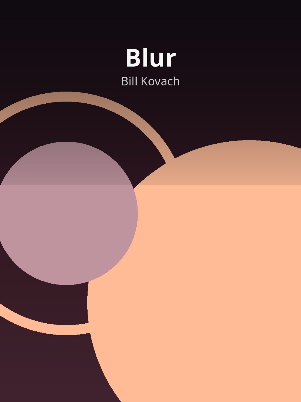 Blur by Bill Kovach book cover