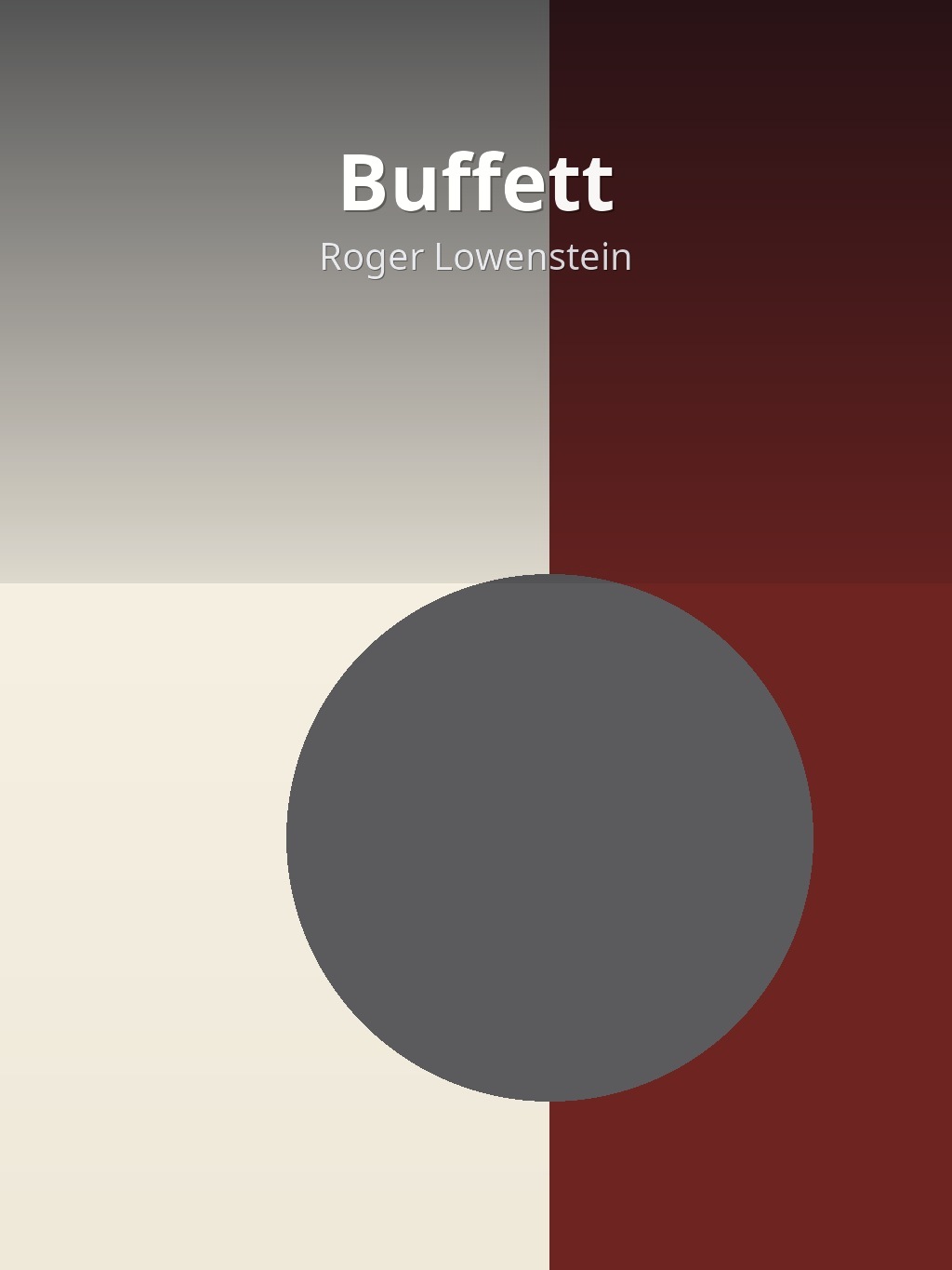 Buffett by Roger Lowenstein book cover