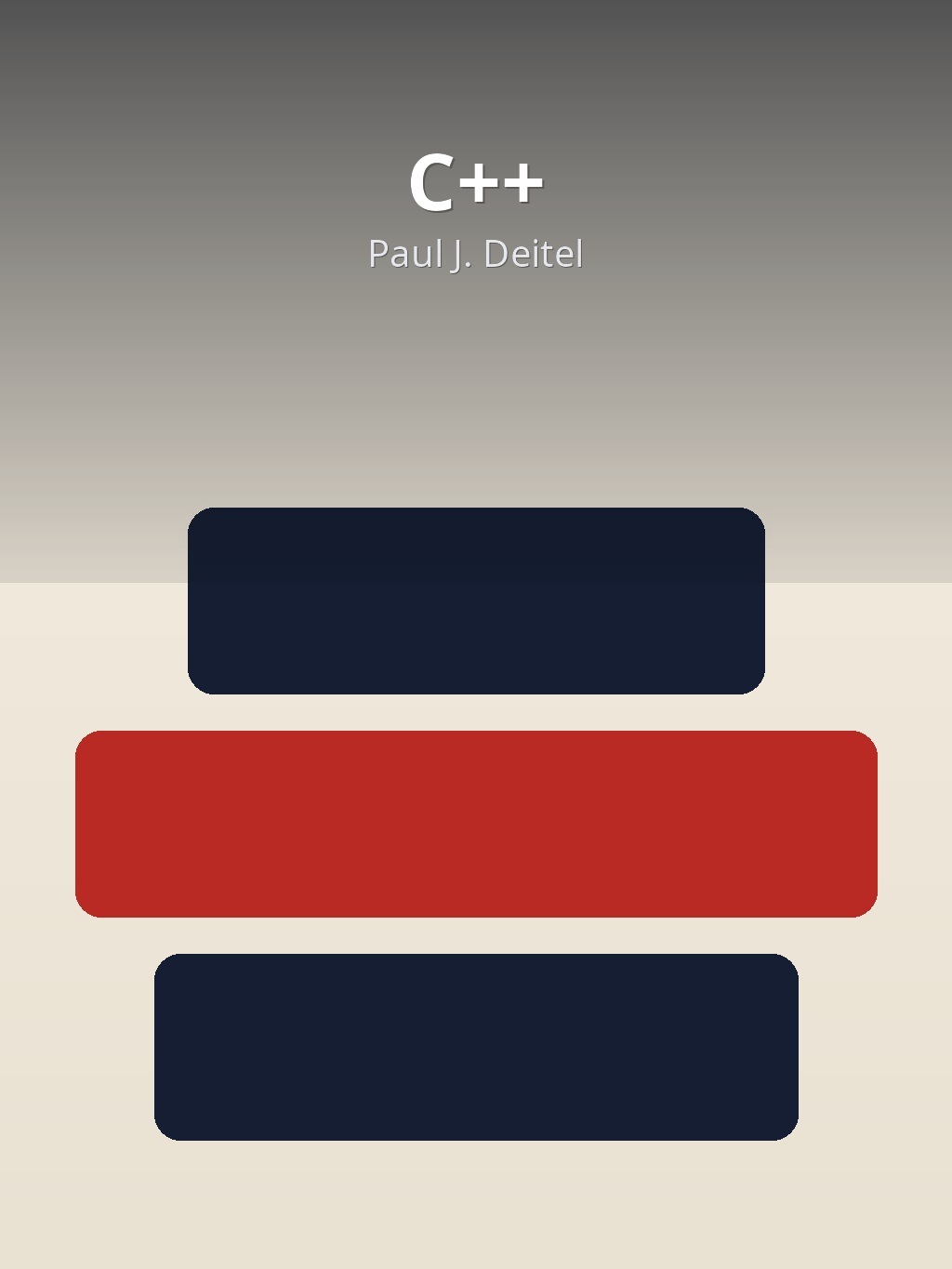 C++ by Paul J. Deitel book cover