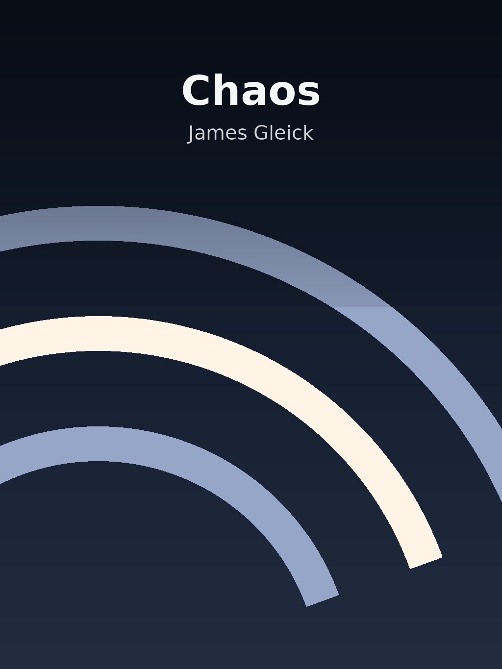 Chaos by James Gleick book cover