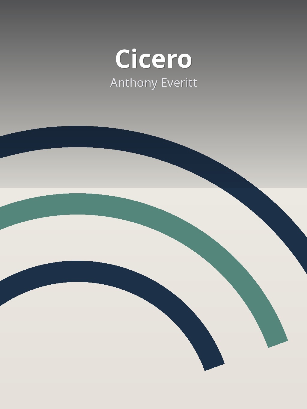 Cicero by Anthony Everitt book cover