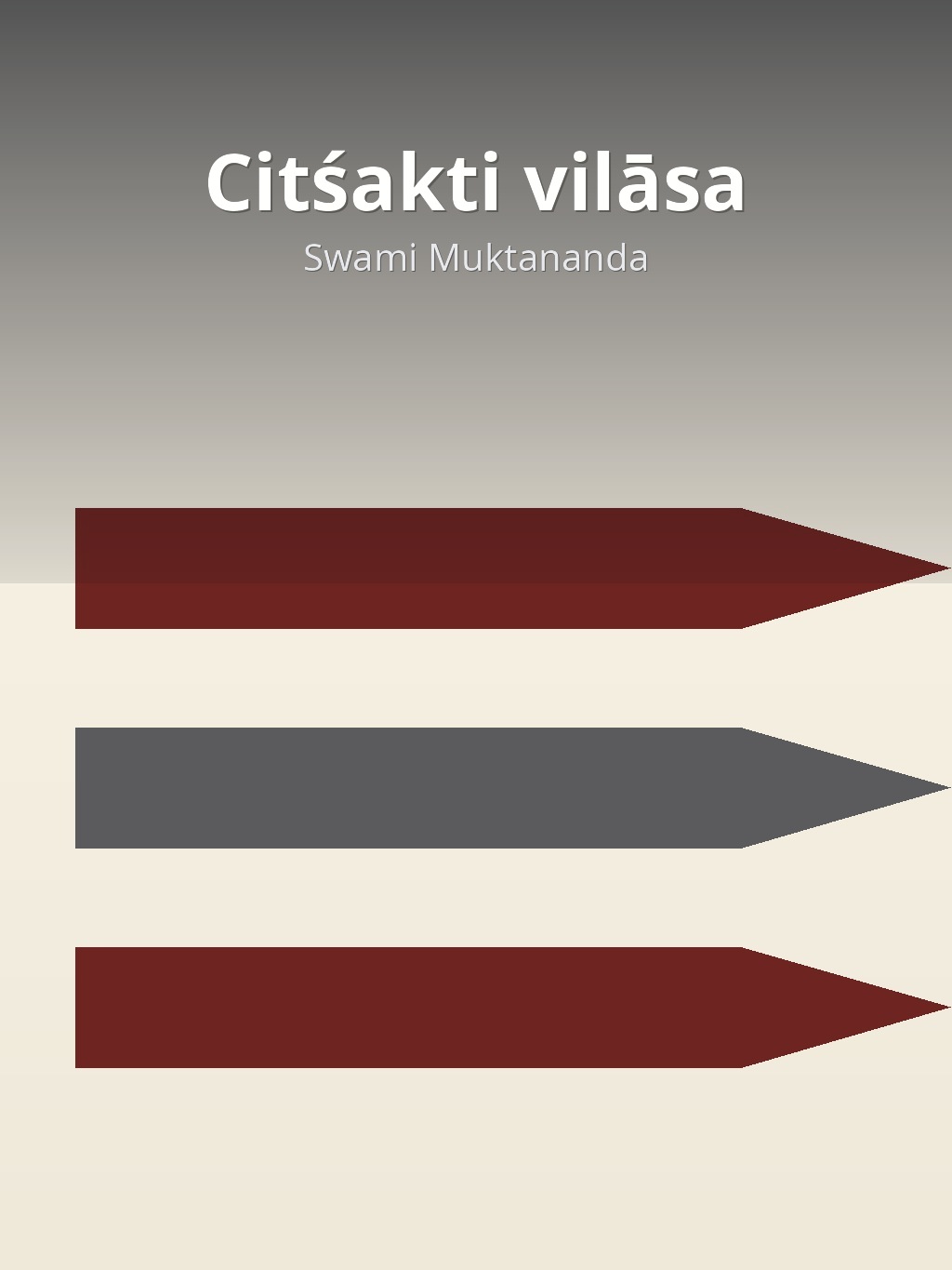 Citśakti vilāsa by Swami Muktananda book cover