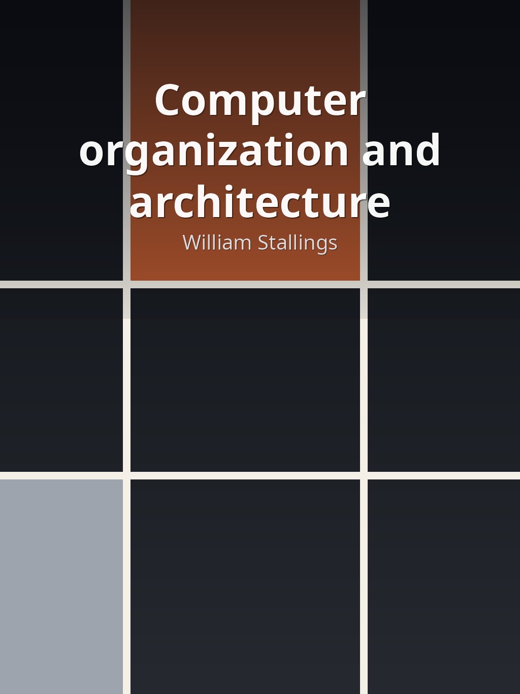 Computer organization and architecture by William Stallings book cover
