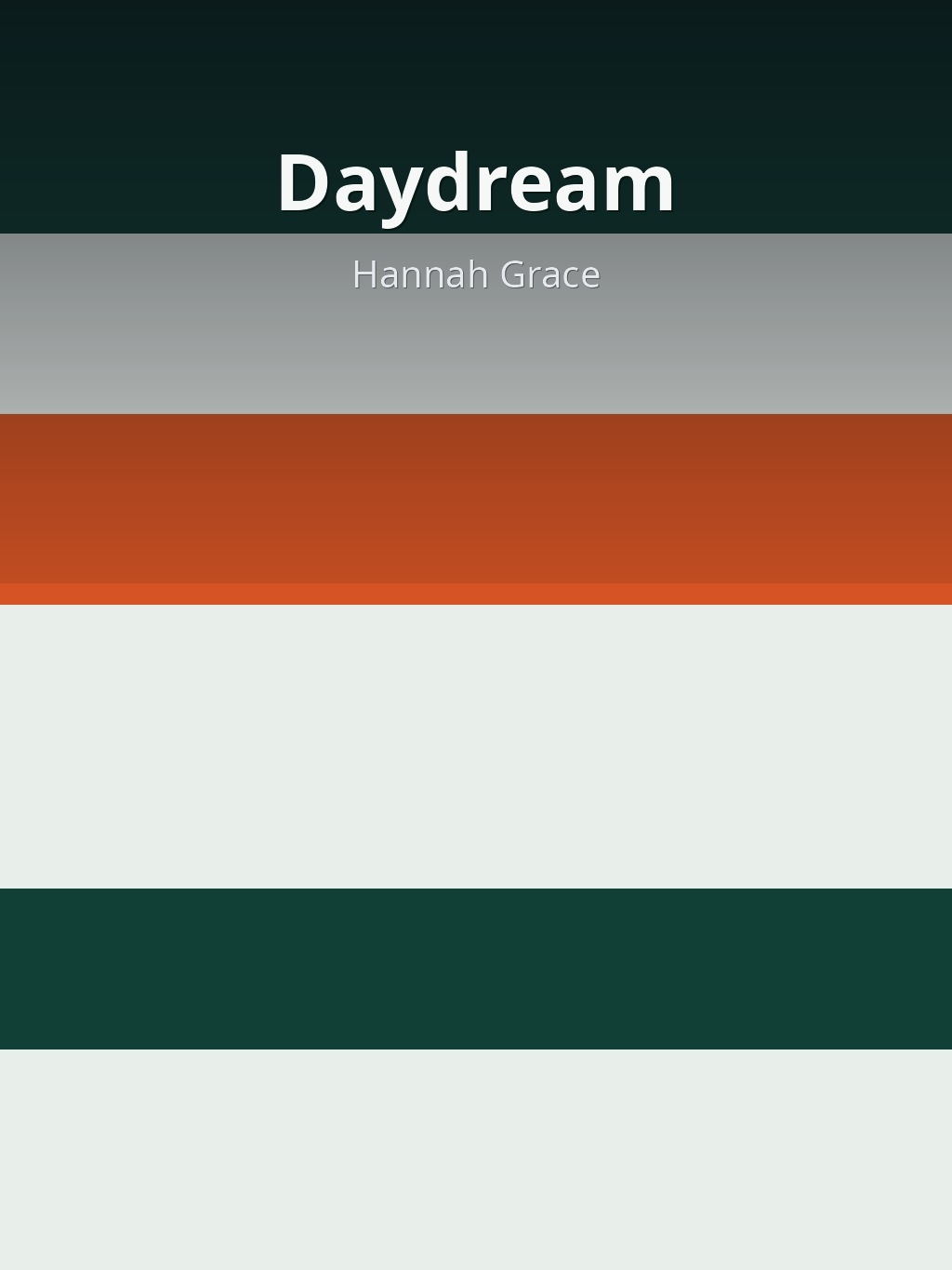 Daydream by Hannah Grace book cover