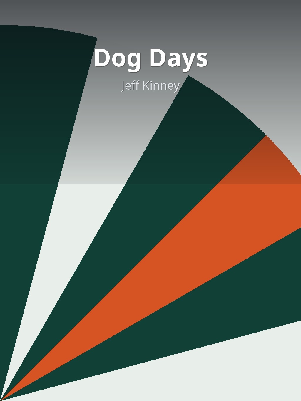 AI-generated book cover of Dog Days by Jeff Kinney