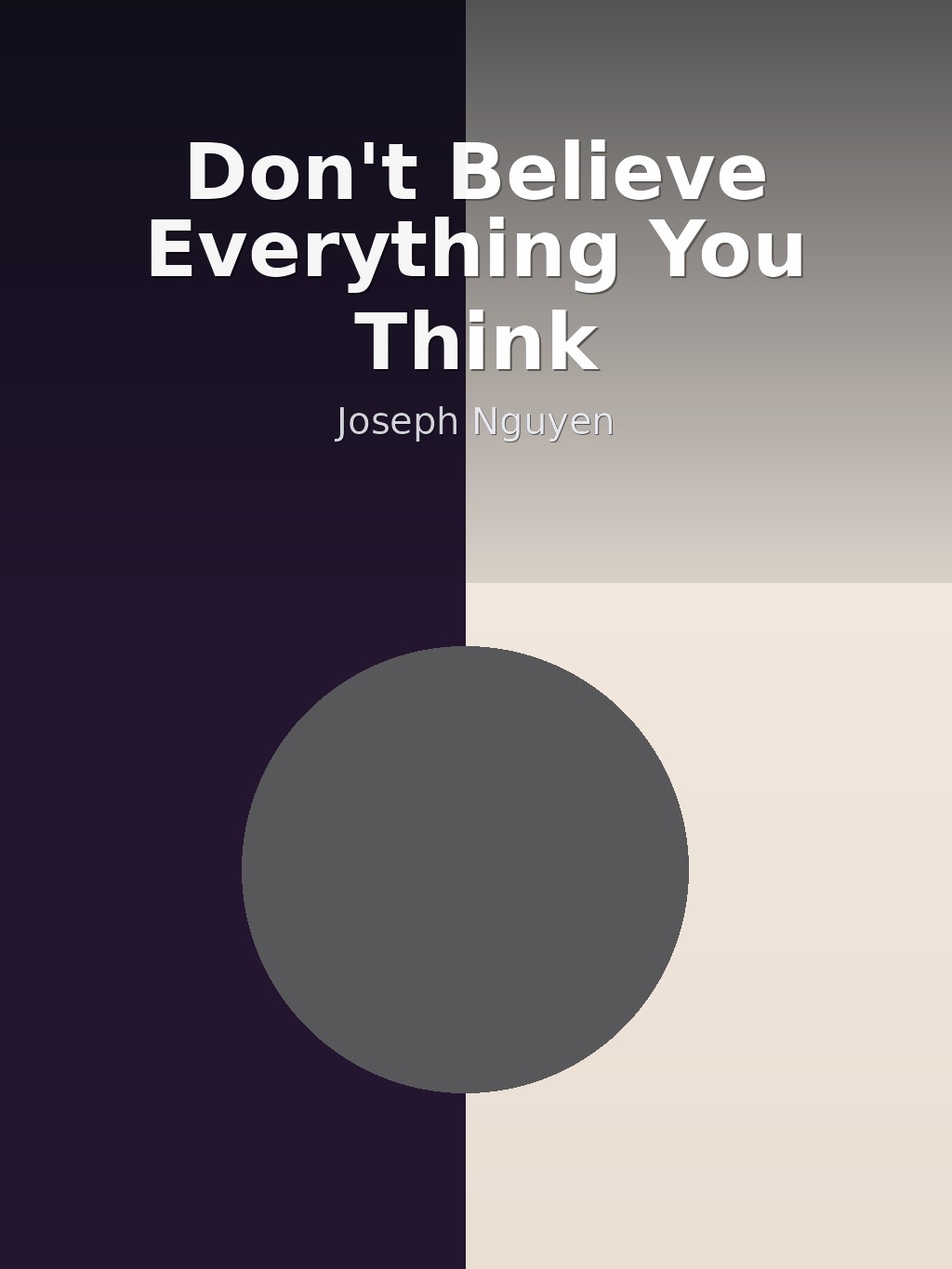 Don't Believe Everything You Think by Joseph Nguyen book cover