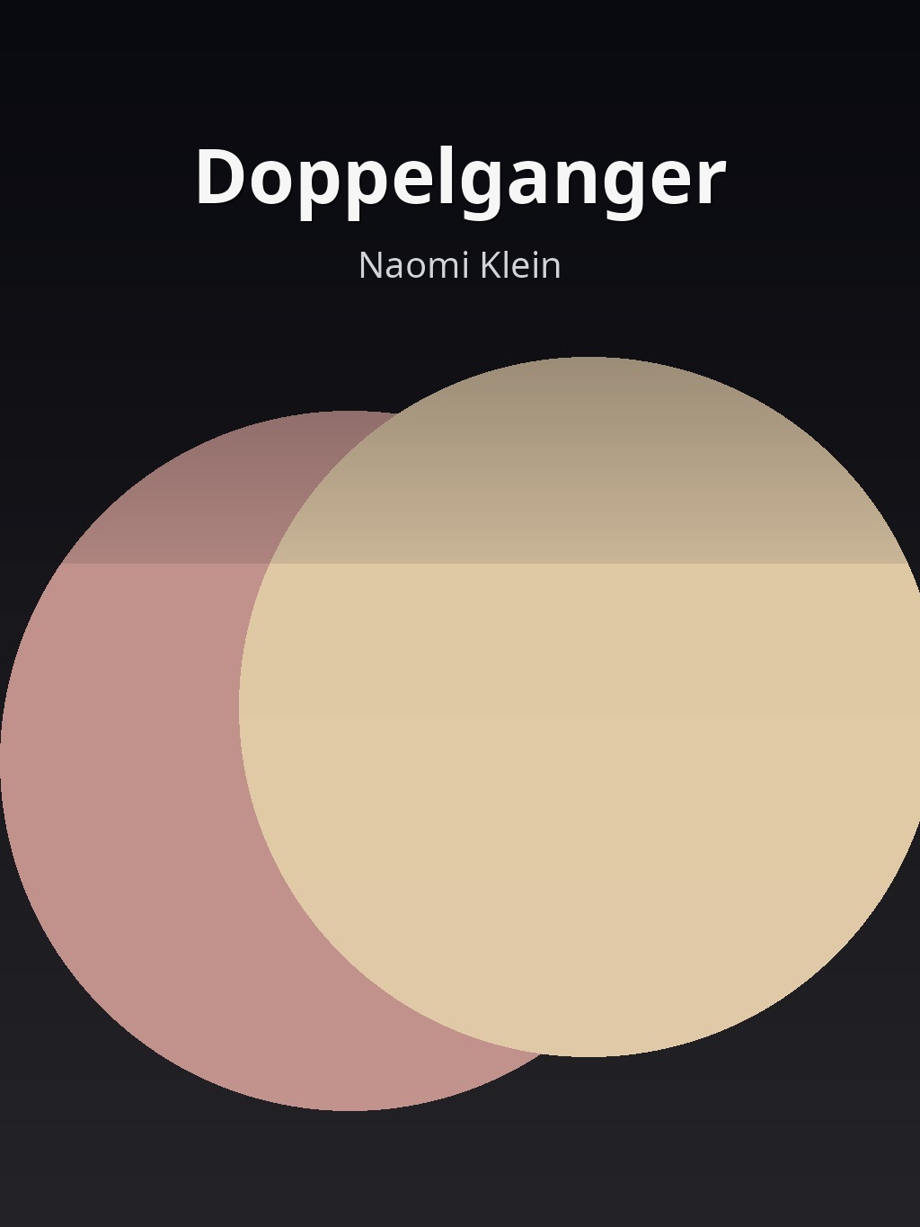 Doppelganger by Naomi Klein book cover