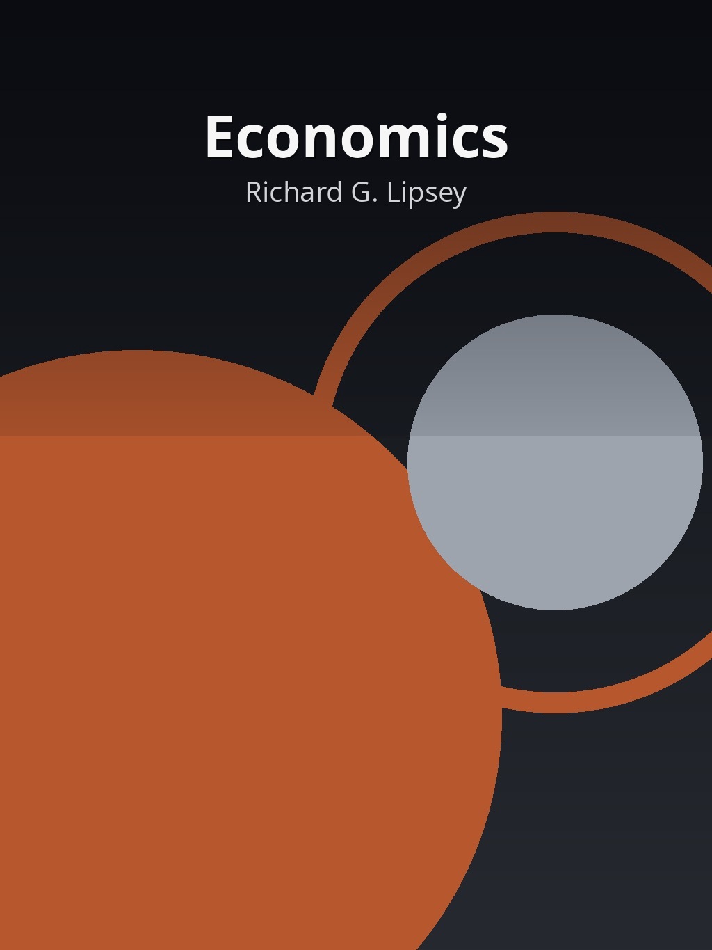 Economics by Richard G. Lipsey book cover