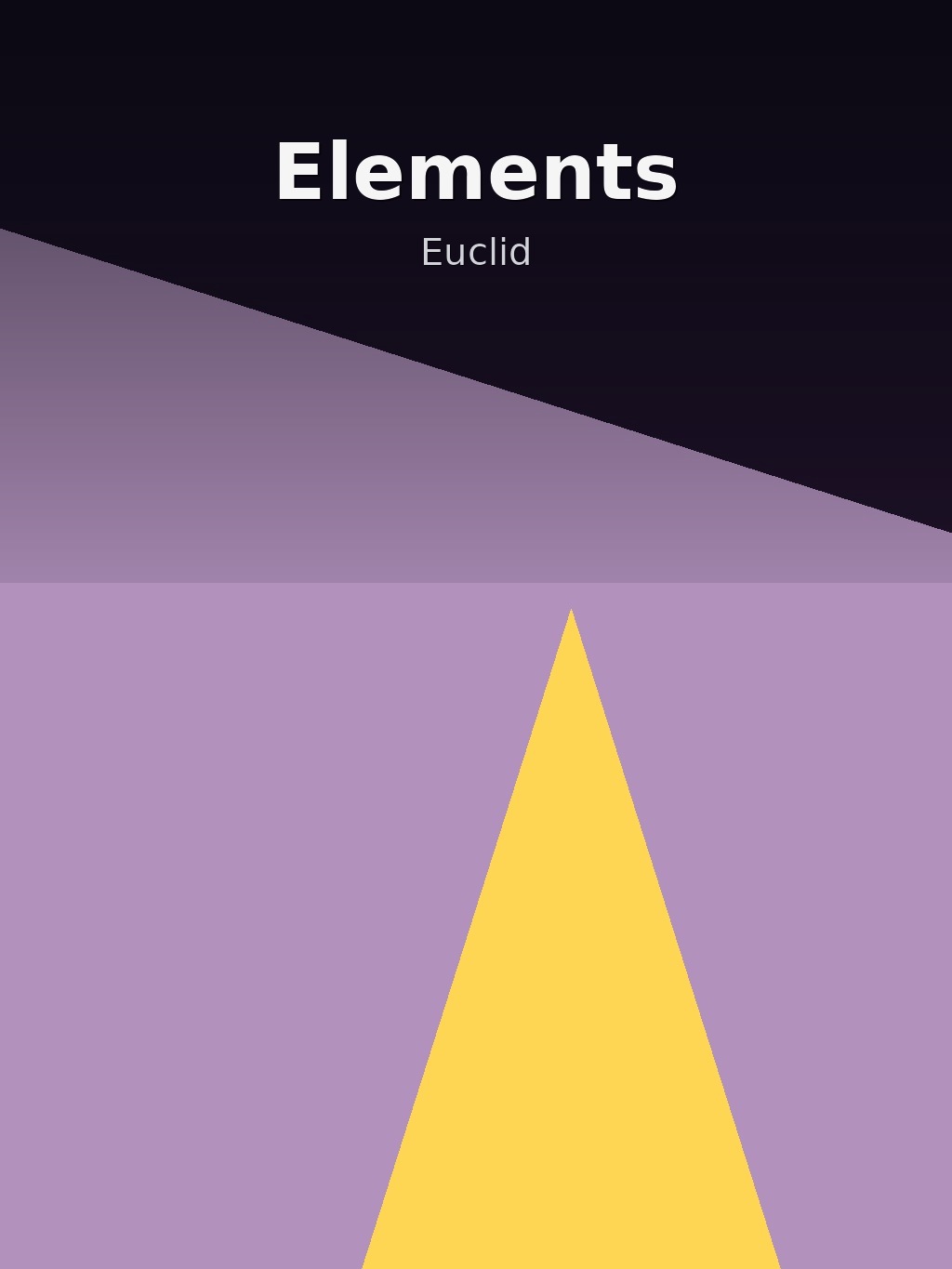 Elements by Euclid book cover
