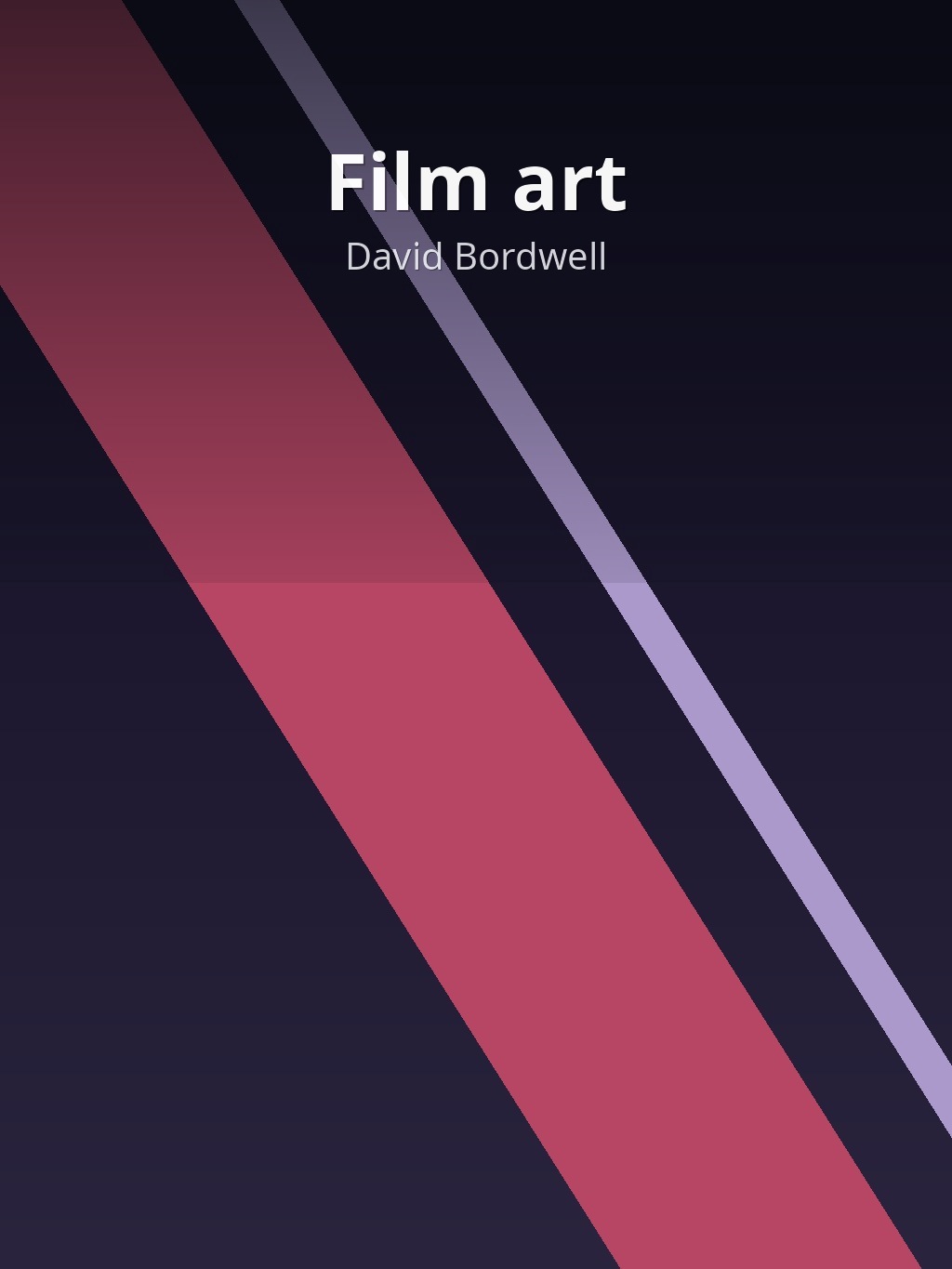 Film art by David Bordwell book cover