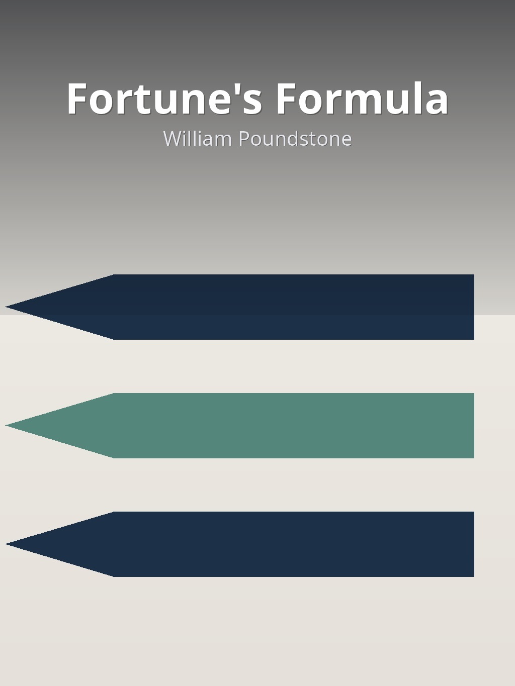 Fortune's Formula by William Poundstone book cover