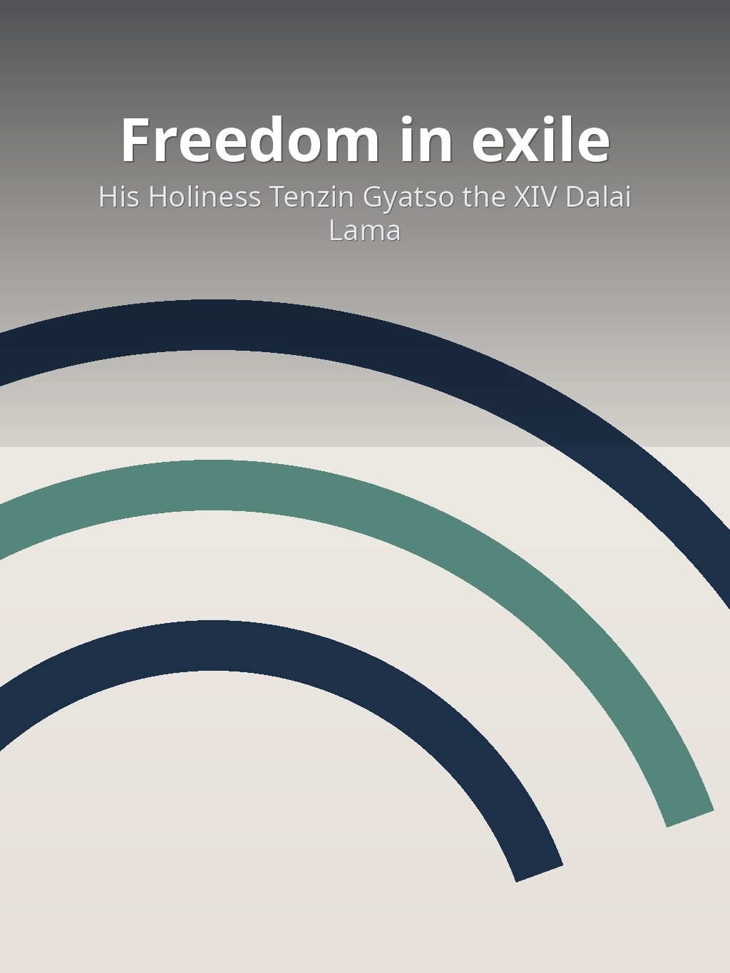 Freedom in exile by His Holiness Tenzin Gyatso the XIV Dalai Lama book cover