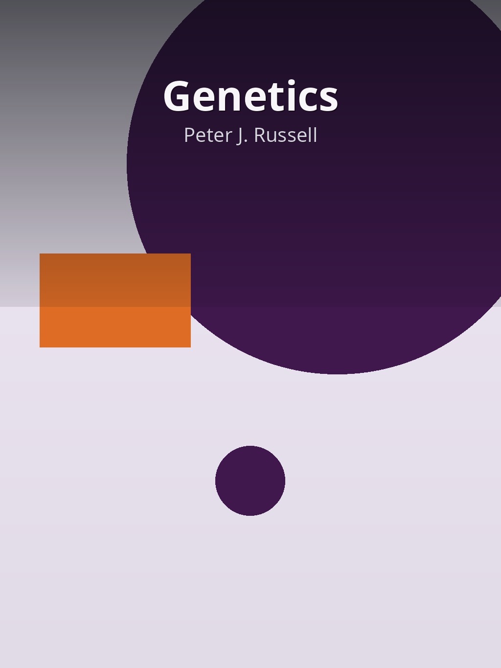 Genetics by Peter J. Russell book cover