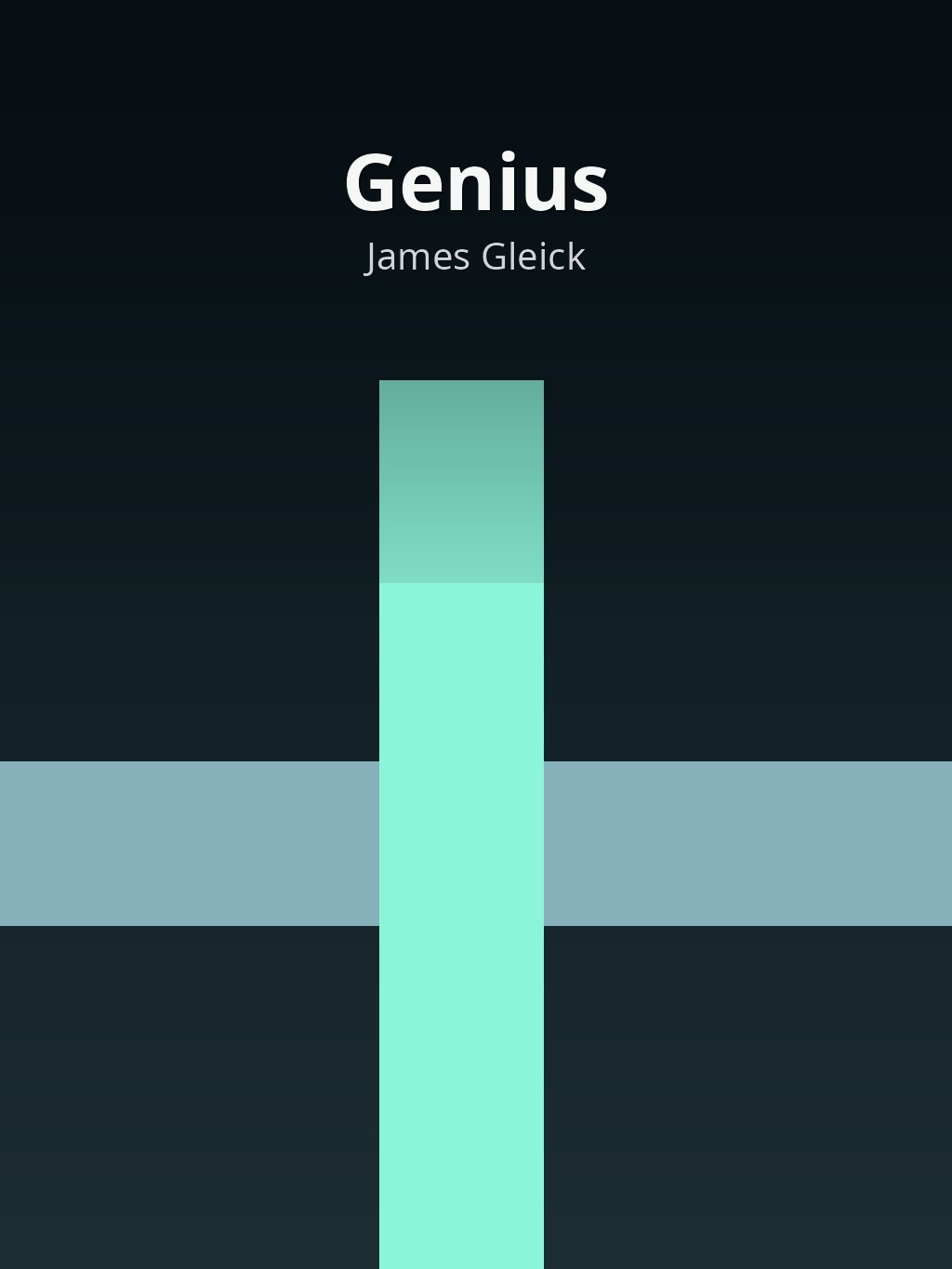 Genius by James Gleick book cover