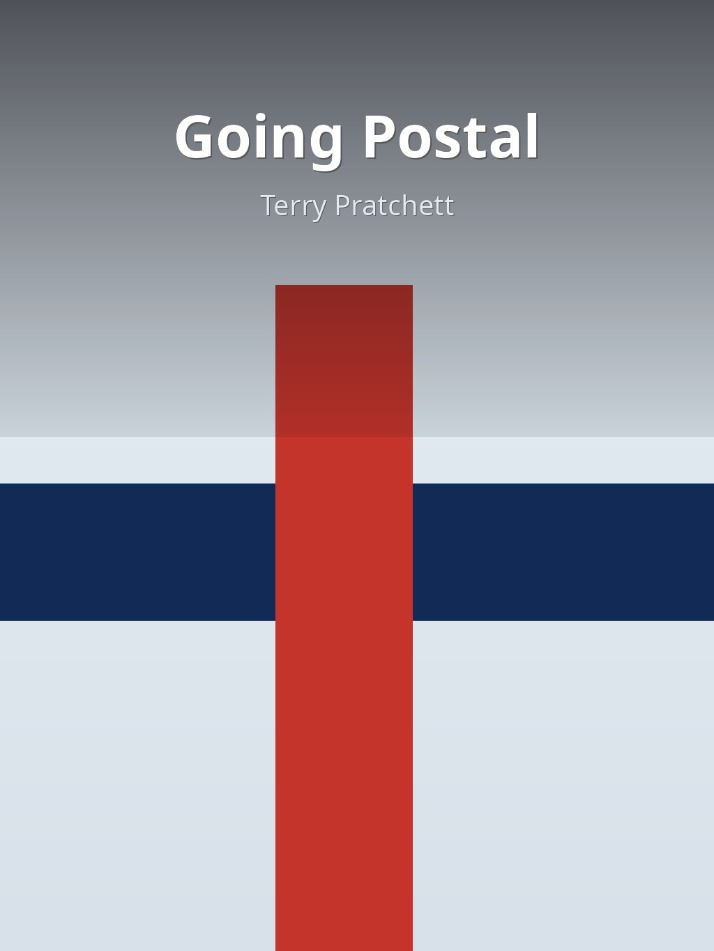 AI-generated book cover of Going Postal by Terry Pratchett