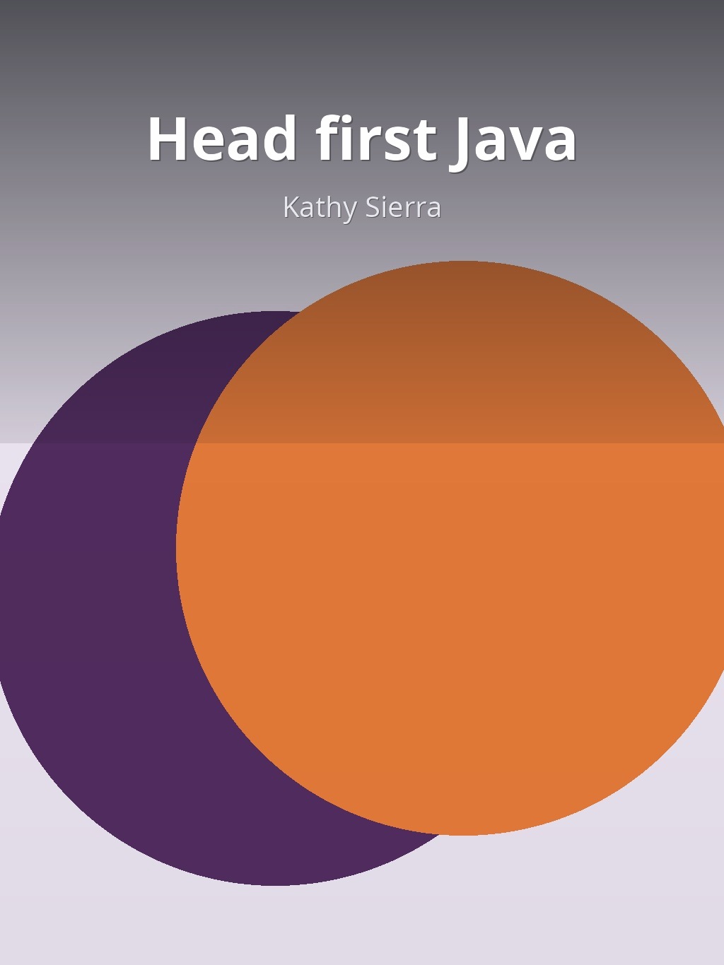 Head first Java by Kathy Sierra book cover
