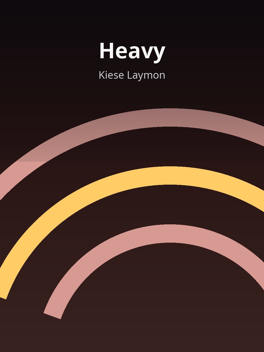 Heavy by Kiese Laymon book cover