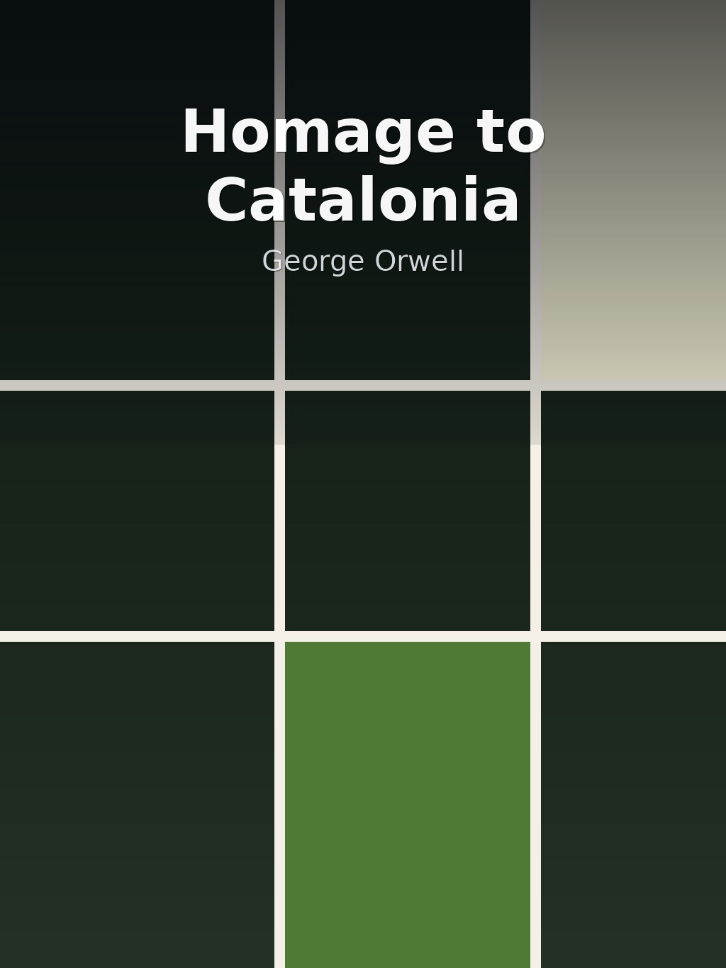 Homage to Catalonia by George Orwell book cover