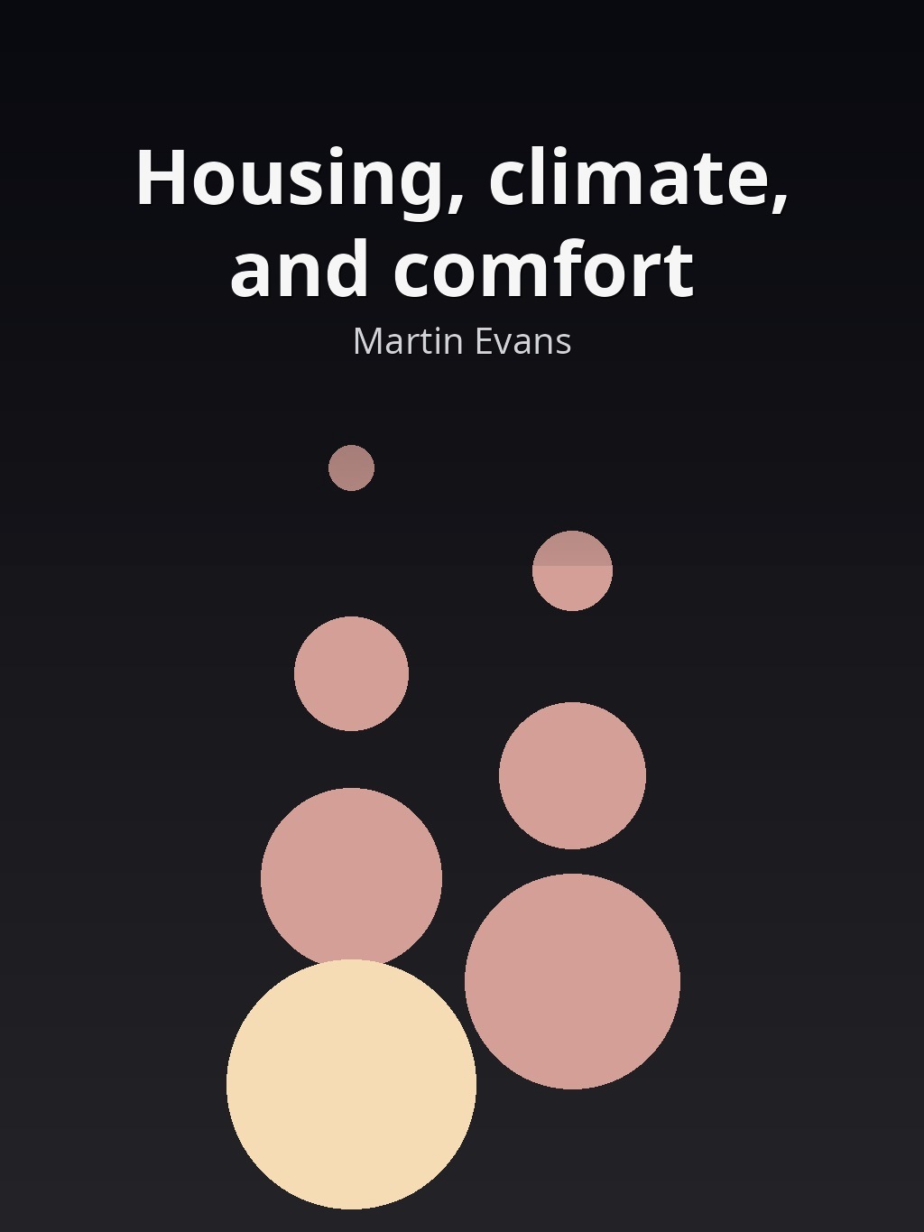 Housing, climate, and comfort by Martin Evans book cover