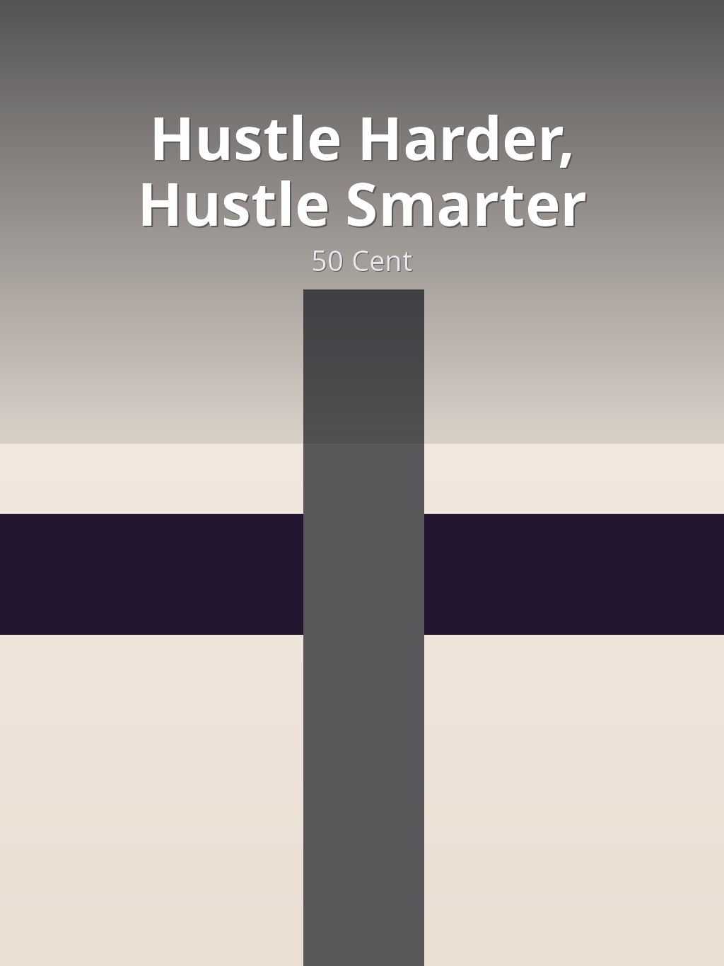 Hustle Harder, Hustle Smarter by 50 Cent book cover