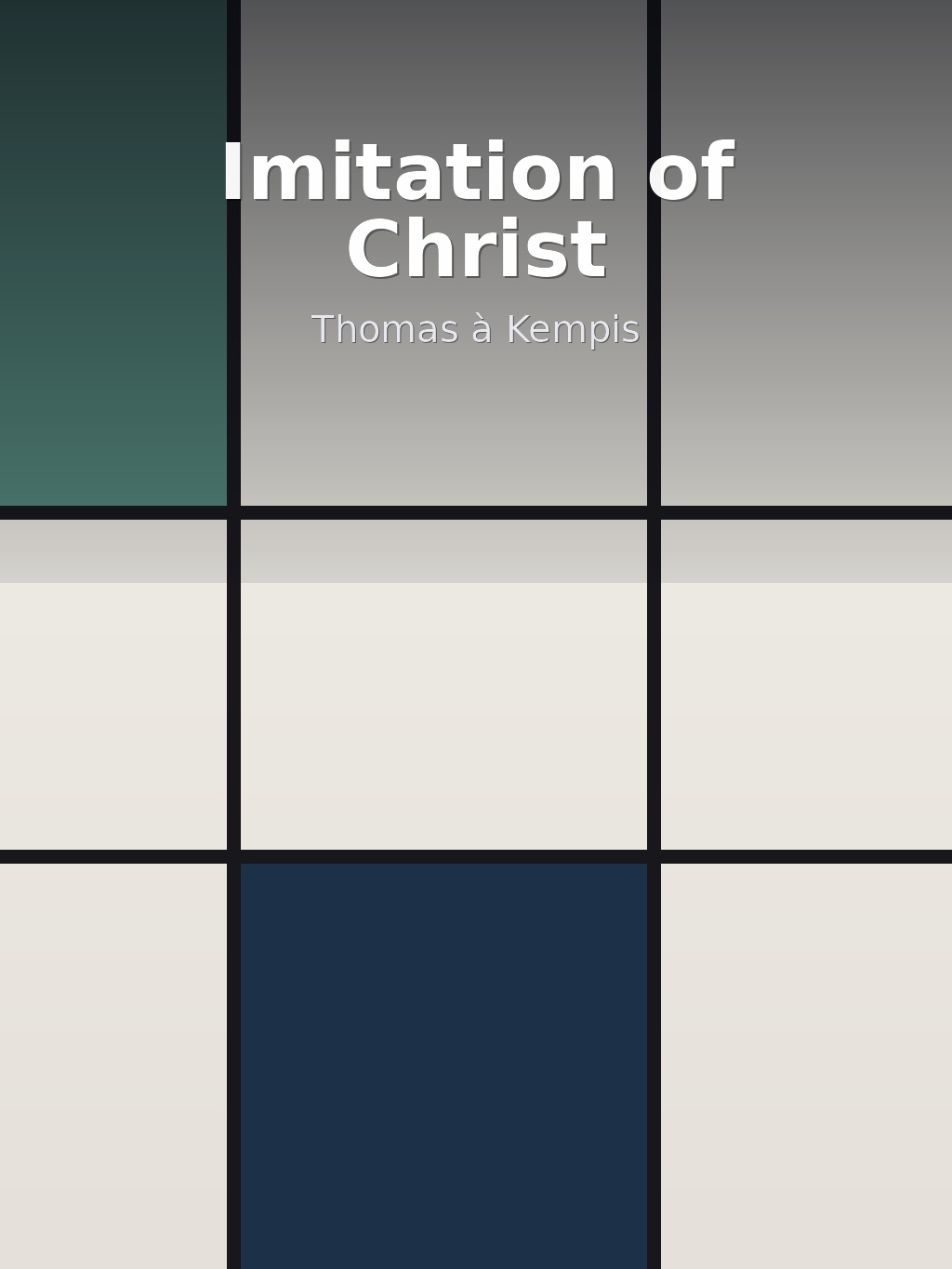 Imitation of Christ by Thomas à Kempis book cover