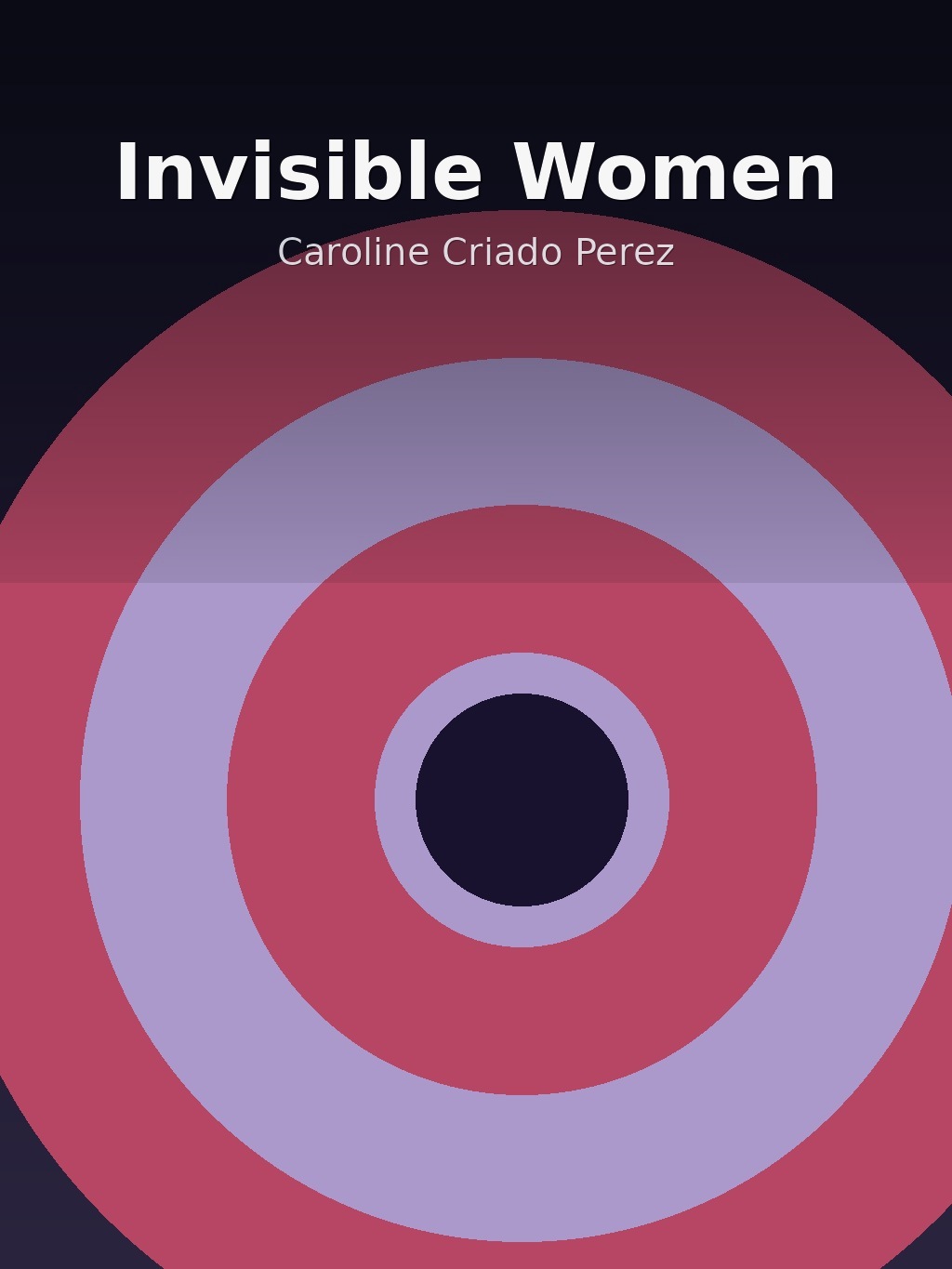 Invisible Women by Caroline Criado Perez book cover