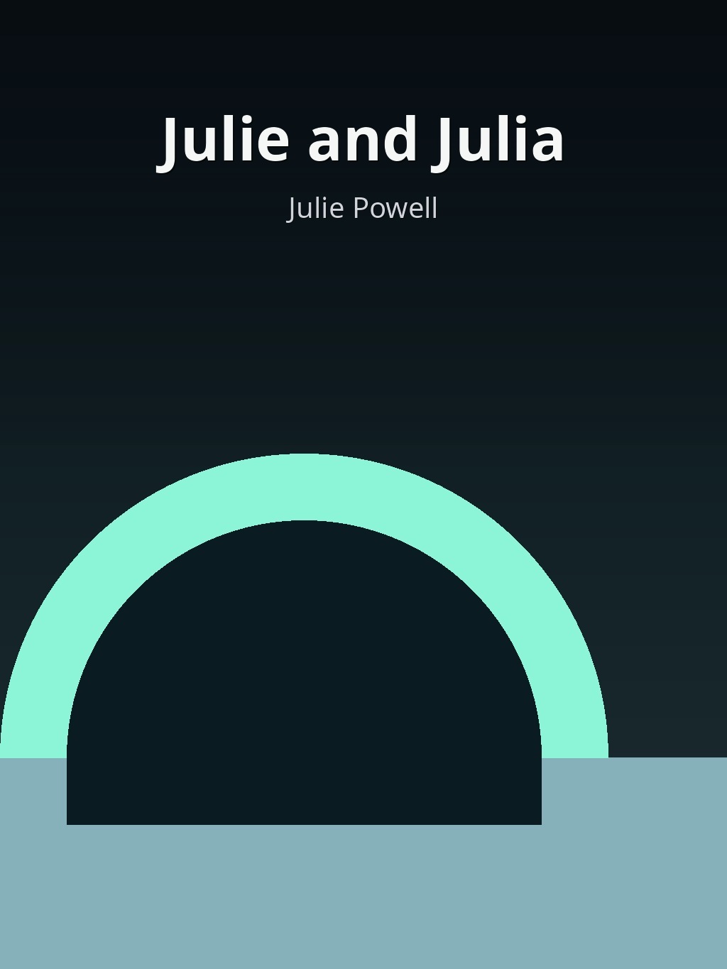 Julie and Julia by Julie Powell book cover
