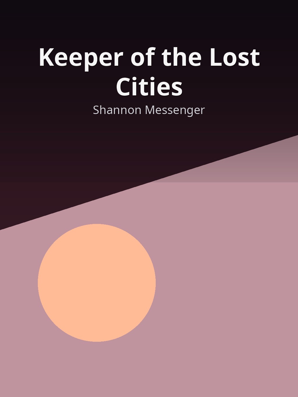 AI-generated book cover of Keeper of the Lost Cities by Shannon Messenger